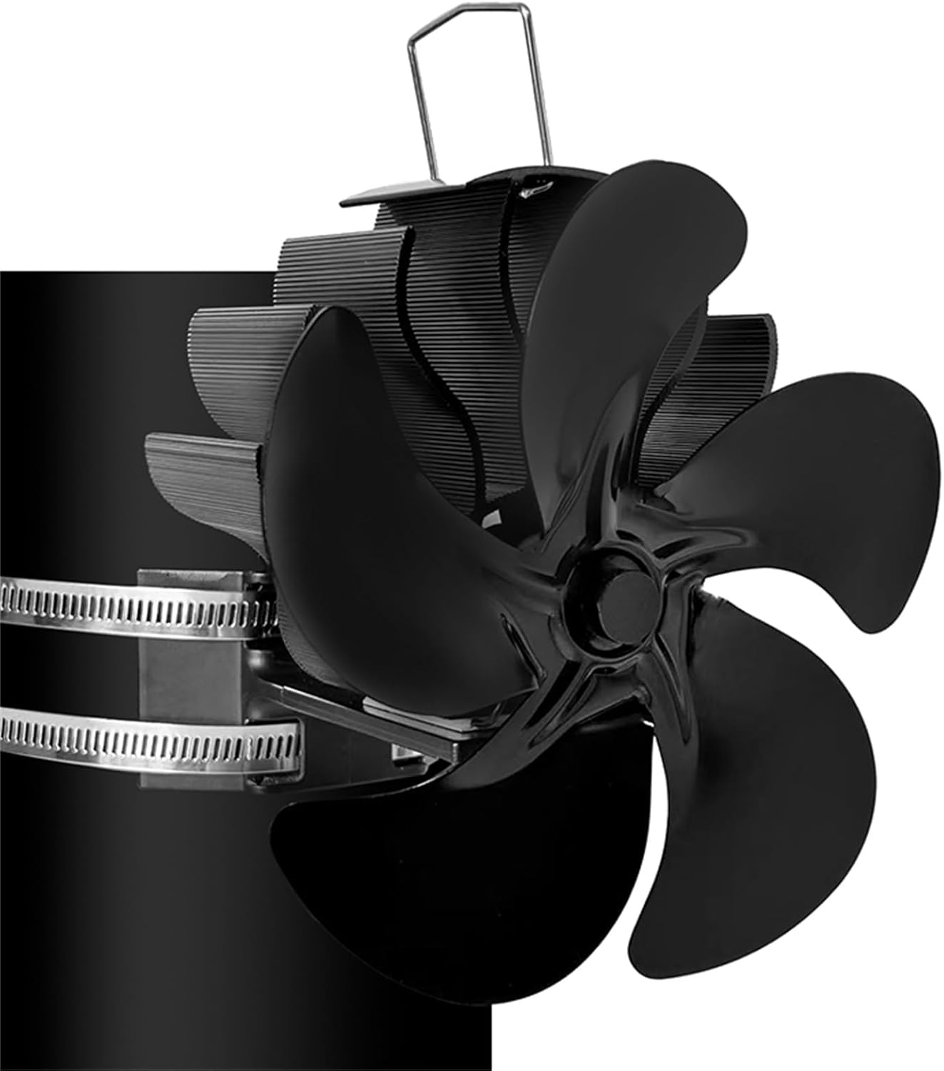 ZIRANU Heat Powered Stove Fan for Wood Stoves – Quiet, Efficient, No Electricity Required